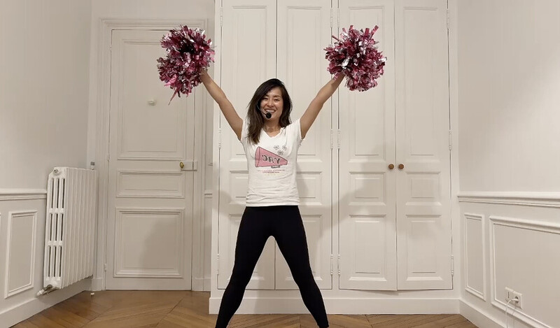 アメリカを含む海外でチアダンスを教えているYA Cheer Danceの講師